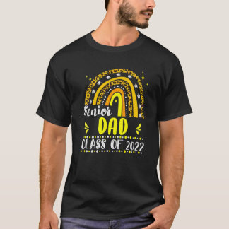 T-shirt Senior Dad Class Of 2022 Graduation 2022 Leopard R