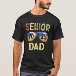 T-shirt Senior Papa 2023 Cool Fier Papa Volleyball Senior