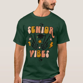 T-shirt Senior Vibes Graduation 2022 Bachelor Casquette Sk