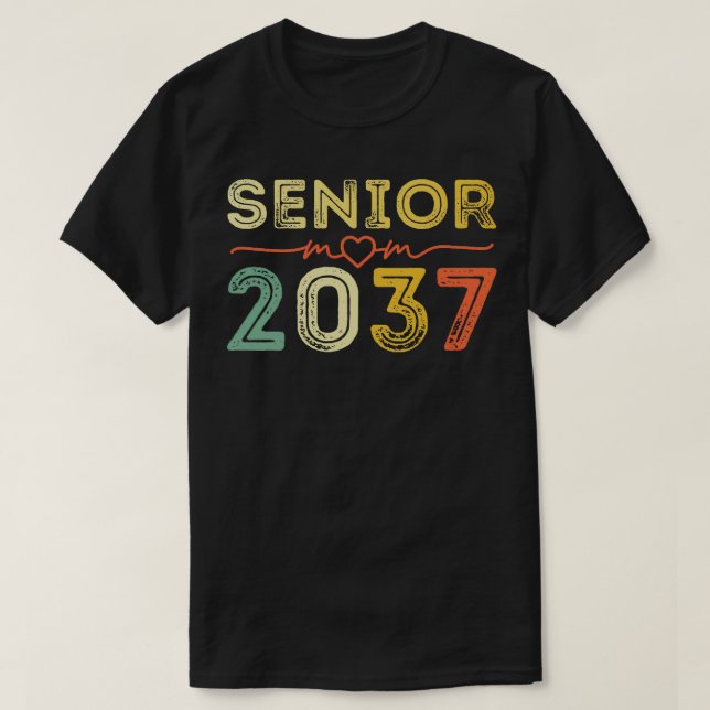 T-shirt SeniorMomClassOf2037 (Design devant)