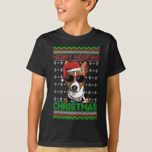 T-shirt Senji Dog Funny Merry Woofing Noël