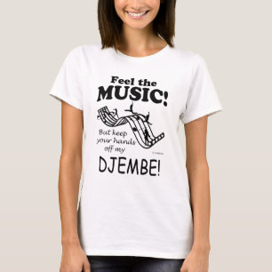 T-shirt Sensation de Djembe la musique