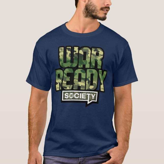 T-shirt SENSEI WAR READY friends (Devant)