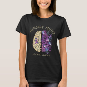 T-shirt Sensibilisation à la démence d'Heimerheimer Brain