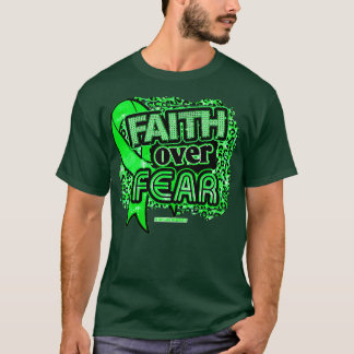 T-shirt Sensibilisation à la dépression Ruban foi sur la p