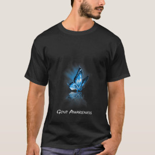 T-shirt Sensibilisation à la goutte d'éclair de papillon f