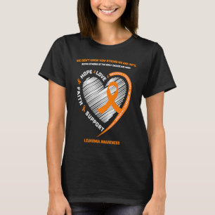 T-shirt Sensibilisation à la leucémie Hommes Femmes Maman 