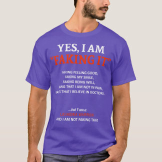 T-shirt Sensibilisation À La Leucémie Je La Pousse Dans Ce