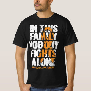 T-shirt Sensibilisation à la leucémie Soutien familial Leu