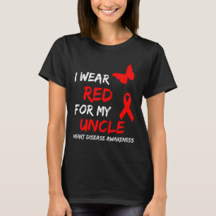 T-shirt Sensibilisation à la maladie cardiaque Je porte du
