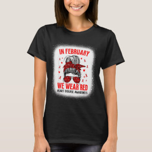 T-shirt Sensibilisation à la maladie cardiaque Nous souten