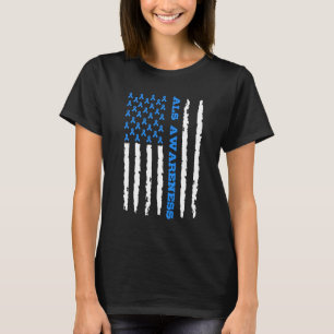 T-shirt Sensibilisation à la maladie d'Als