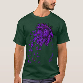 T-shirt Sensibilisation à la maladie d'Alzheimer Ruban de 