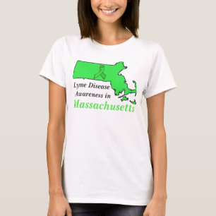 T-shirt Sensibilisation à la maladie de Lyme dans le Massa