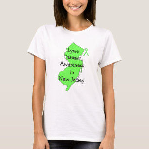 T-shirt Sensibilisation à la maladie de Lyme dans le New J