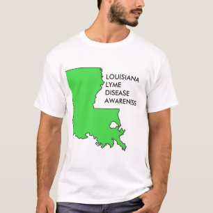 T-shirt Sensibilisation à la maladie de Lyme en Louisiane
