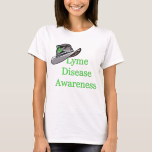 T-shirt Sensibilisation à la maladie de Lyme rustique Coun