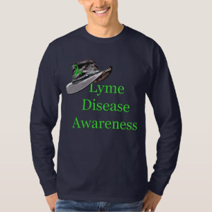 T-shirt Sensibilisation à la maladie de Lyme rustique Coun