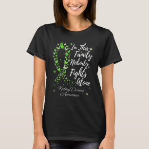 T-shirt Sensibilisation à la maladie rénale avec le soutie