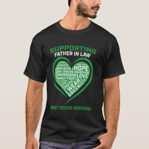 T-shirt Sensibilisation à la maladie rénale du beau-père R
