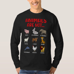 T-shirt Sensibilisation à la maltraitance animale Droits d