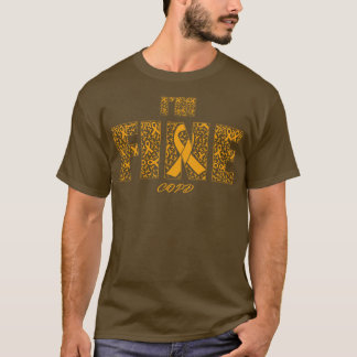 T-shirt Sensibilisation à la MPOC Rubans fins dans cette f