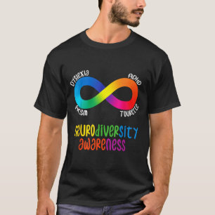 T-shirt Sensibilisation à la neurodiversité Adhd Au Dyslex