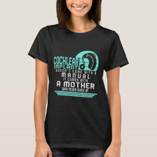 T-shirt Sensibilisation à la perte auditive Mère Cochléair