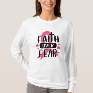 T-shirt Sensibilisation à la peur face au cancer du sein