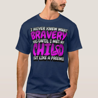 T-shirt Sensibilisation à la prématurité Préérez le courag