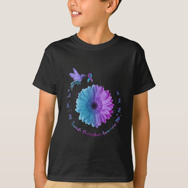 T-shirt Sensibilisation à la prévention des suicides de To (Devant)