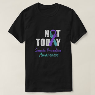T-shirt Sensibilisation à la prévention du suicide Ruban T