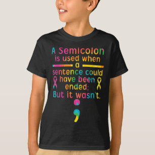 T-shirt Sensibilisation à la prévention du suicide Santé m
