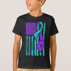 T-shirt Sensibilisation à la prévention du suicide Semicol