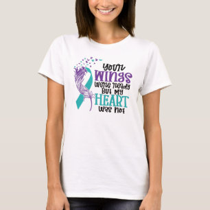 T-shirt Sensibilisation à la prévention du suicide, Turquo