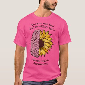 T-shirt Sensibilisation à la santé mentale