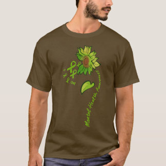 T-shirt Sensibilisation à la santé mentale Dépression Suic