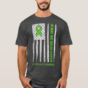 T-shirt Sensibilisation À La Santé Mentale En Mai Nous Por