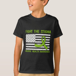 T-shirt Sensibilisation à la santé mentale Lutte contre la