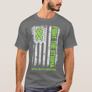 T-shirt Sensibilisation à la santé mentale Lutter contre l