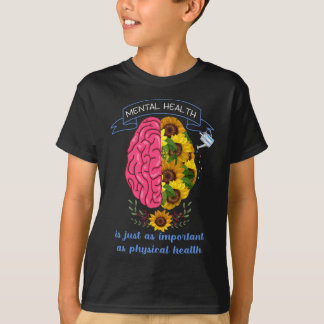 T-shirt Sensibilisation à la santé mentale Prévention du s