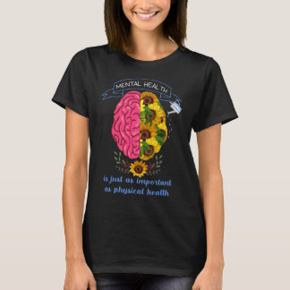 T-shirt Sensibilisation à la santé mentale Prévention du s