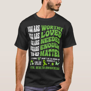 T-shirt Sensibilisation À La Santé Mentale S Soutien Motiv