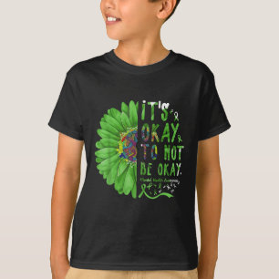 T-shirt Sensibilisation À La Santé Mentale Tournesol C'Est