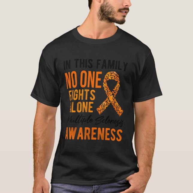T-shirt Sensibilisation à la sclérose en plaques de Mme Ru (Devant)