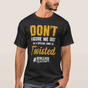 T-shirt Sensibilisation à la Scoliose Survivant du guerrie
