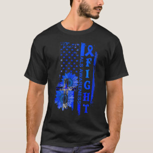 T-shirt Sensibilisation à la SLA au passage du tournesol