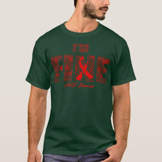 T-shirt Sensibilisation à la SLA Rubans fins dans cette fa