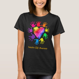 T-shirt Sensibilisation à la sole pédiatrique Mains à la s