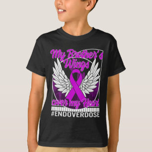T-shirt Sensibilisation à la surdose de drogue Mes ailes d